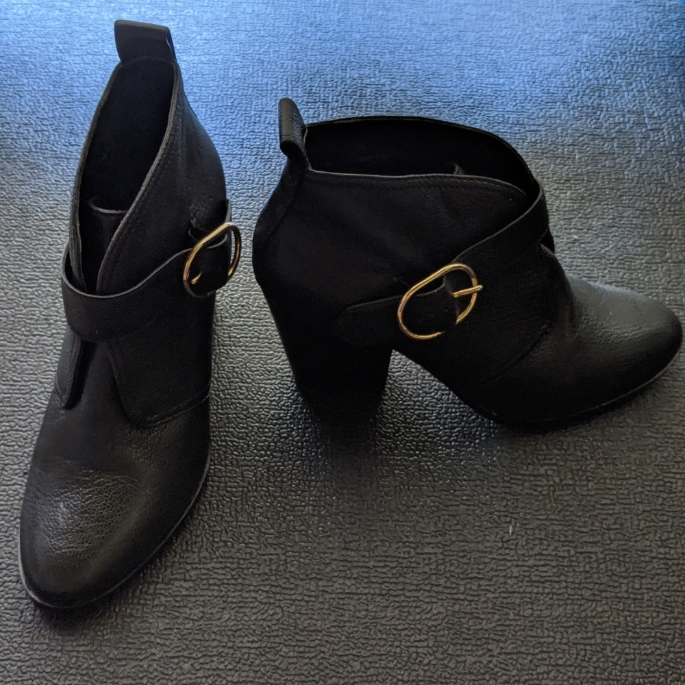 Cole Haan black booties